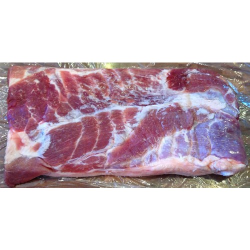 Traditional Dry Salted Cold Smoked Bacon 1kg